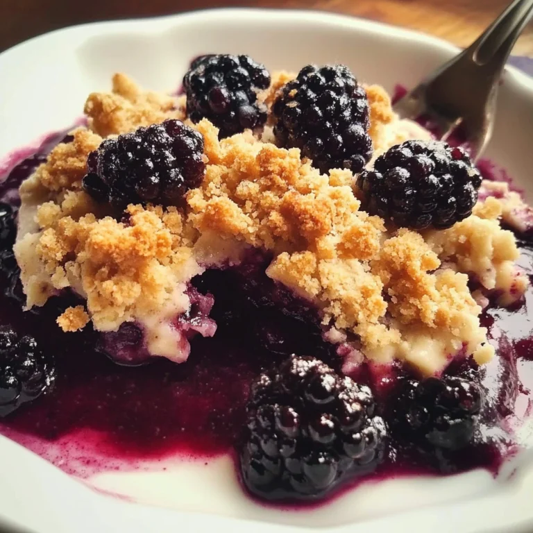 Incredible Blackberry Crumble
