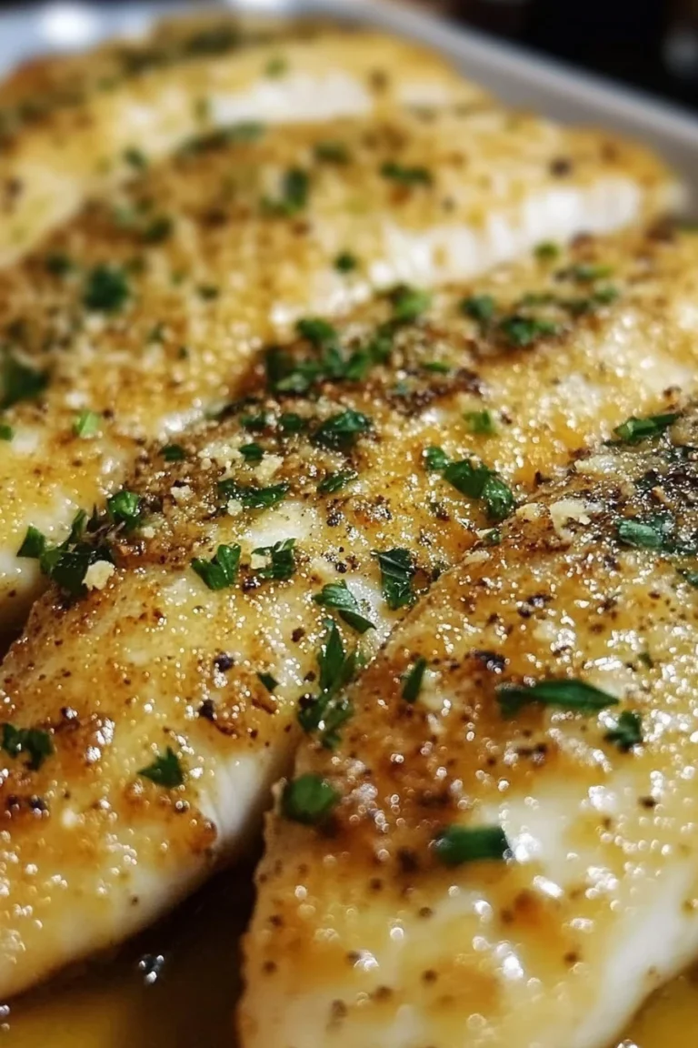 Best Garlic Parmesan Flounder Recipe