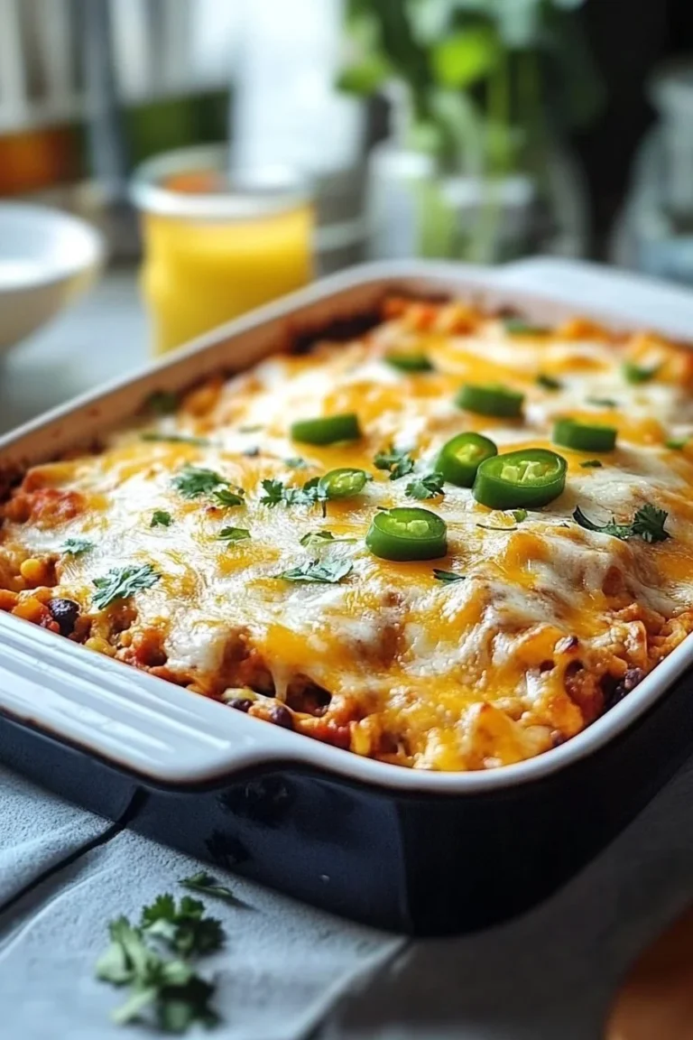 Easy Burrito Casserole: A Delicious Family Favorite
