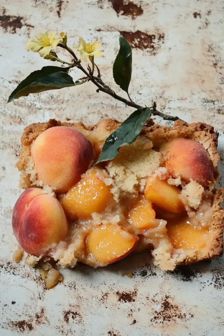 The Easiest Southern Peach Cobbler