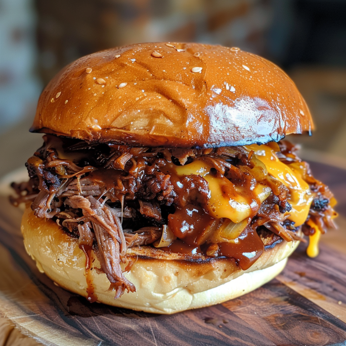 Pulled Beef Sandwich