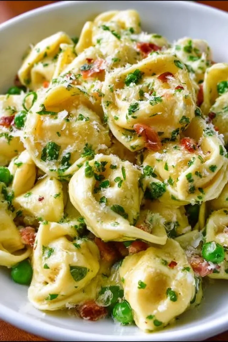 Best Garlic Parmesan Tortellini Salad