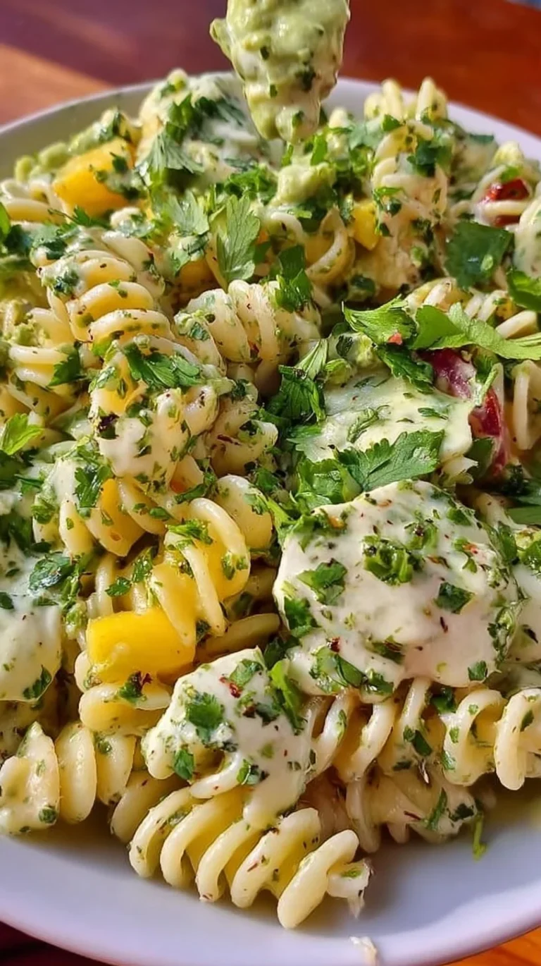 Cilantro Lime Pasta Salad