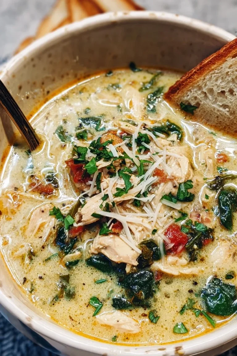 Cozy Chicken Florentine Soup: The Perfect Comfort Food
