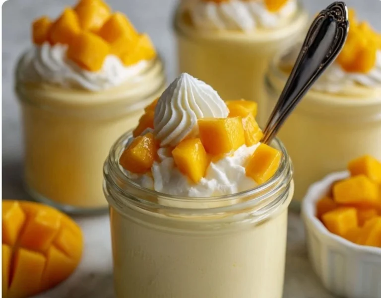 Creamy Mango Mousse Dessert