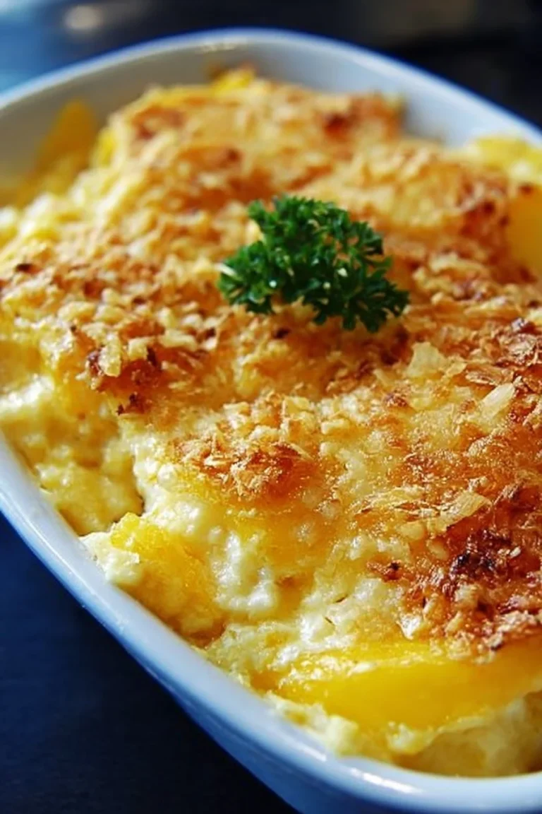 Easy Cheesy Squash Casserole