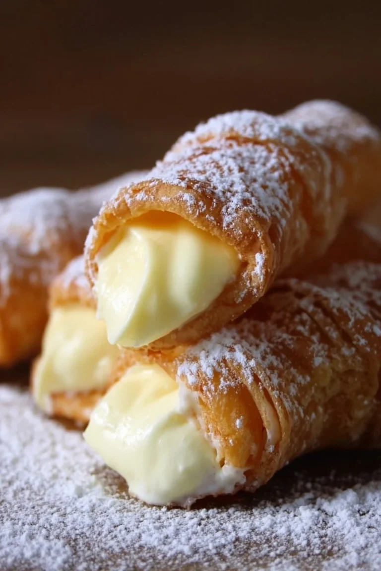 Italian Cream Stuffed Cannoncini: A Delightful Dessert for Every Occasion