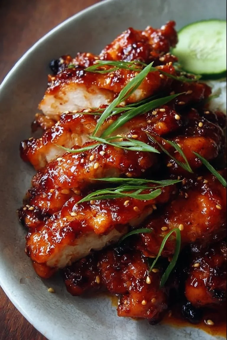 Sweet & Spicy Honey Gochujang Chicken