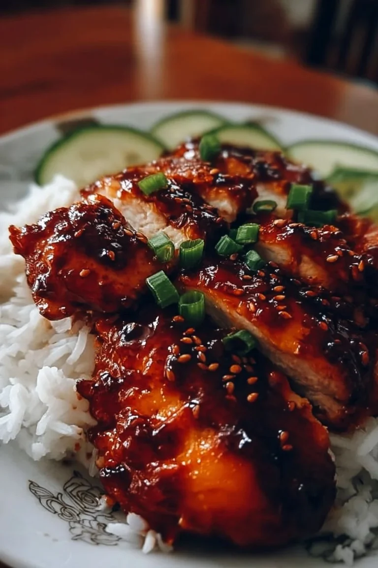 Sweet & Spicy Honey Gochujang Chicken