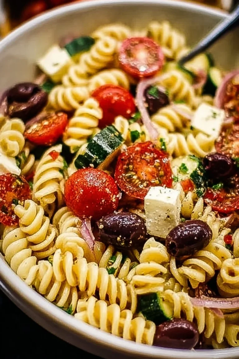 Tasty Mediterranean Pasta Salad