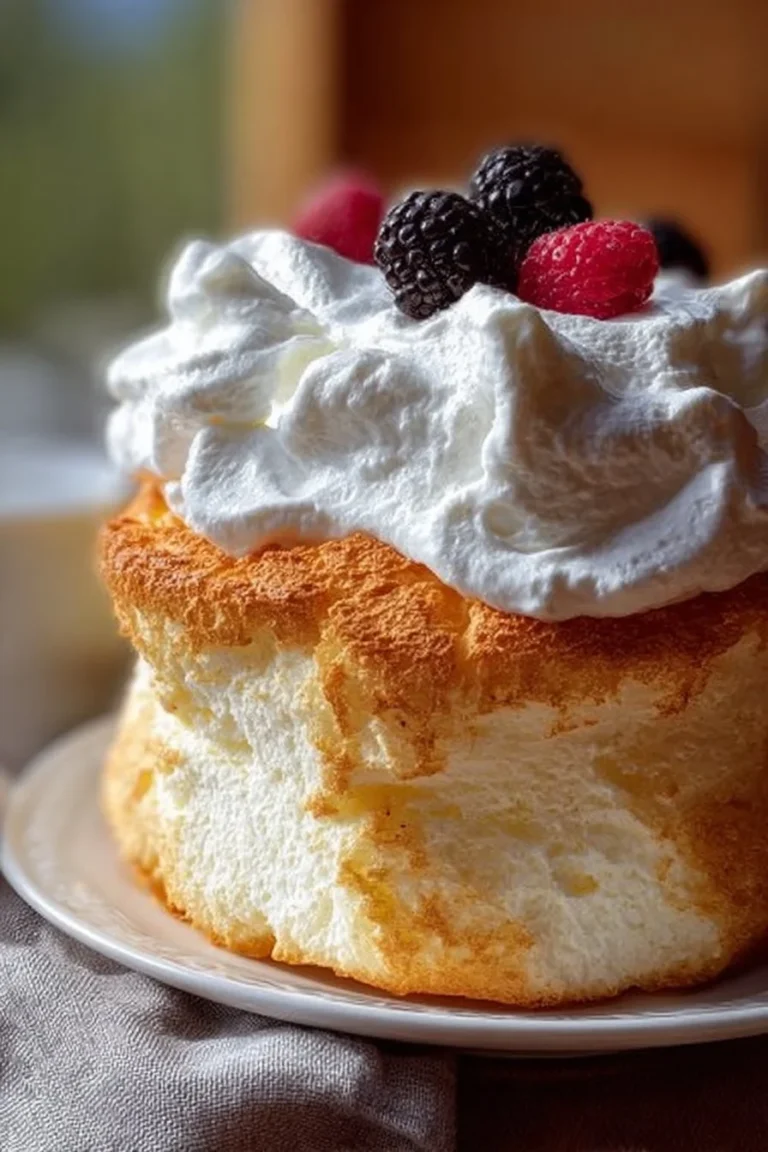 Light and fluffy Keto Cloud Cake, a delicious low-carb dessert option