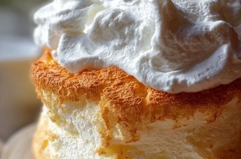 Light and fluffy Keto Cloud Cake, a delicious low-carb dessert option