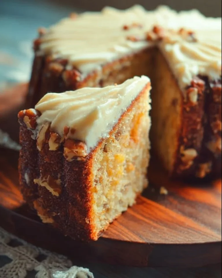 Deliciously easy cake recipe topped with fresh berries