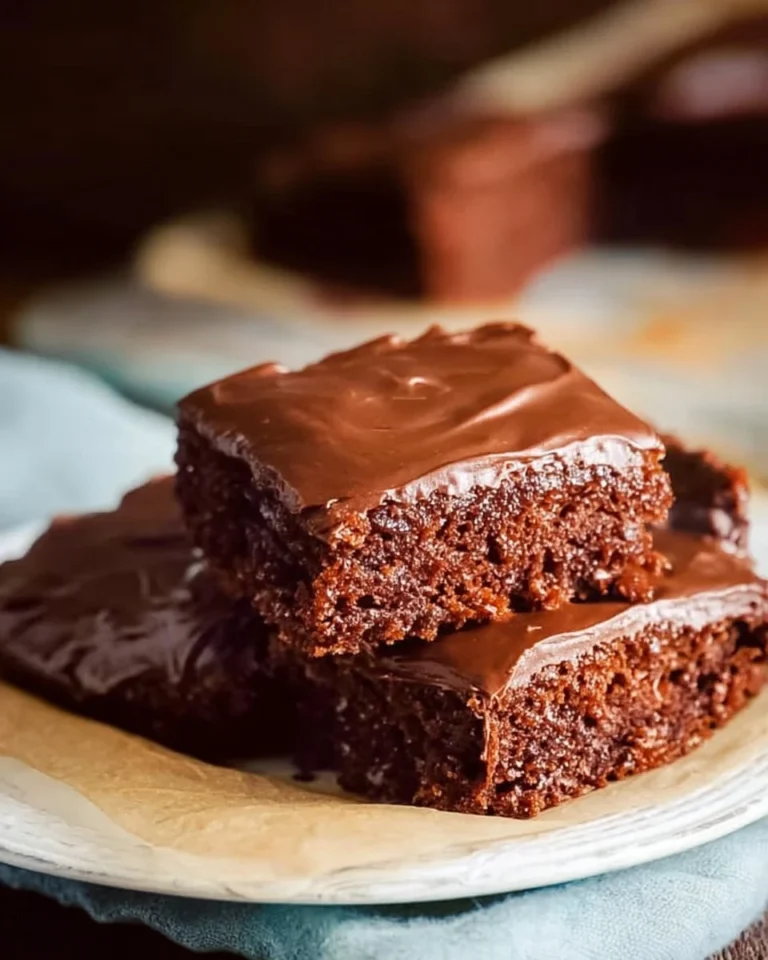 Delicious Texas Sheet Cake with chocolate frosting and sprinkles on a rustic wooden table.