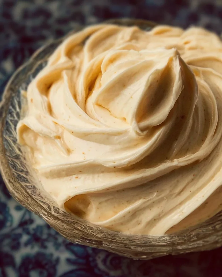 Delicious cream cheese frosting spread on a homemade cake