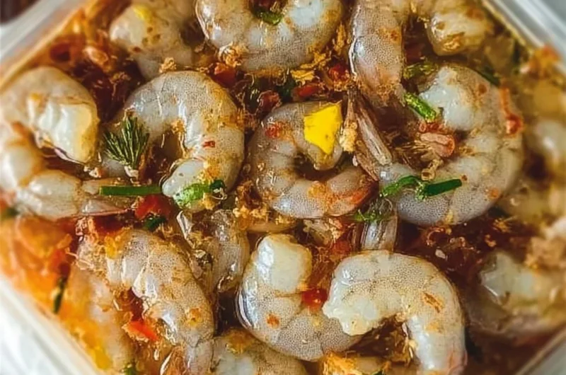 Easy shrimp marinade recipe for flavorful grilled shrimp