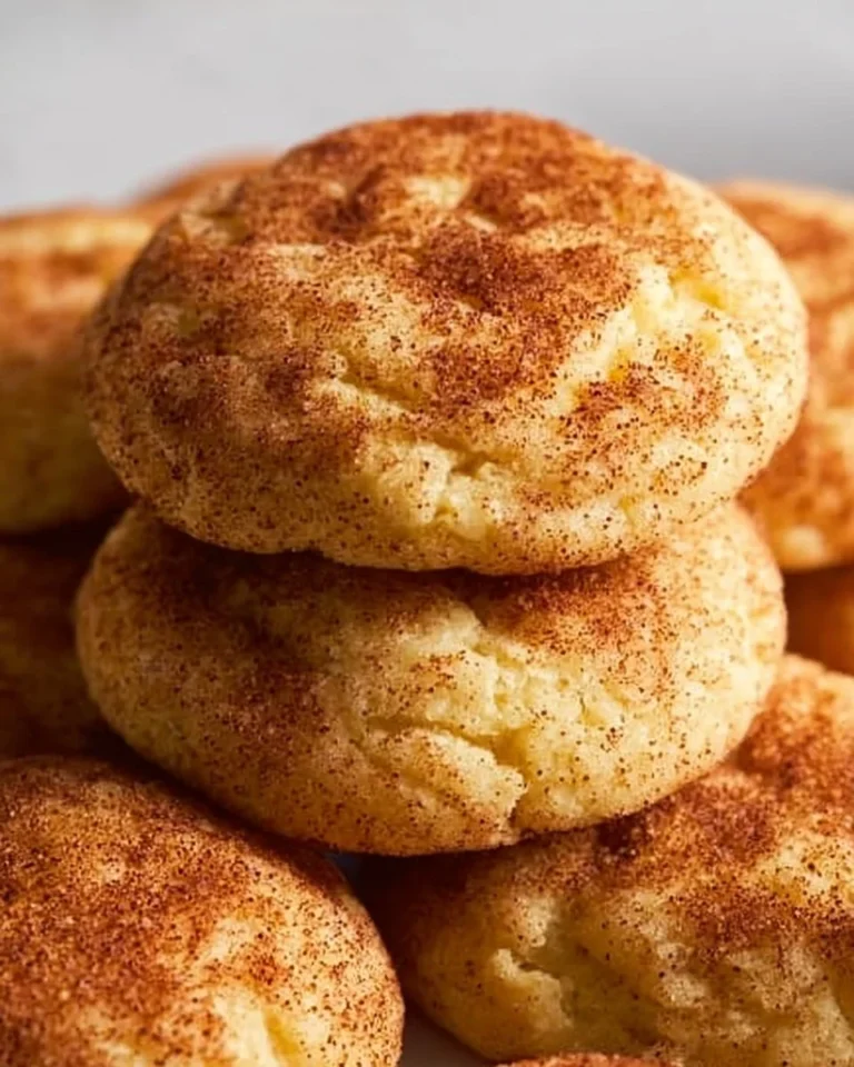 Bowl of easy snickerdoodle cookie dough ready to bake.