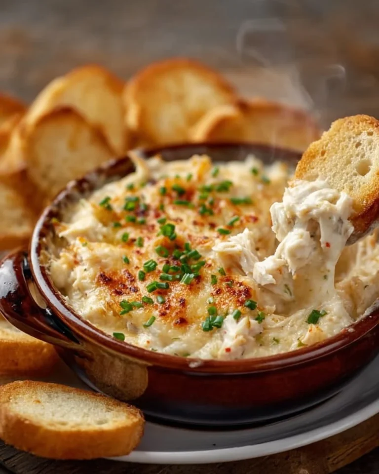 Delicious Joe's Crab Shack crab dip served with crackers and fresh ingredients