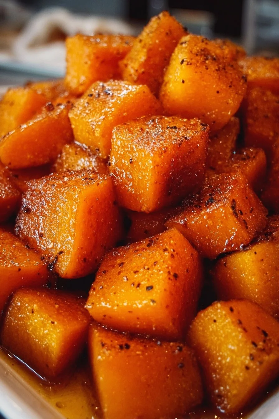 Brown Sugar Roasted Butternut Squash