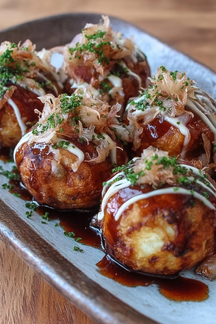 Crispy Takoyaki Octopus Balls