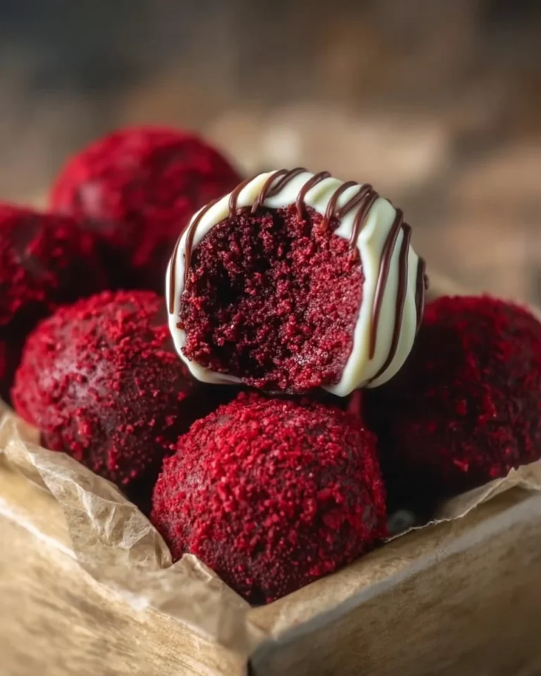 Easy red velvet truffles for gifting, perfect for any celebration or special occasion.
