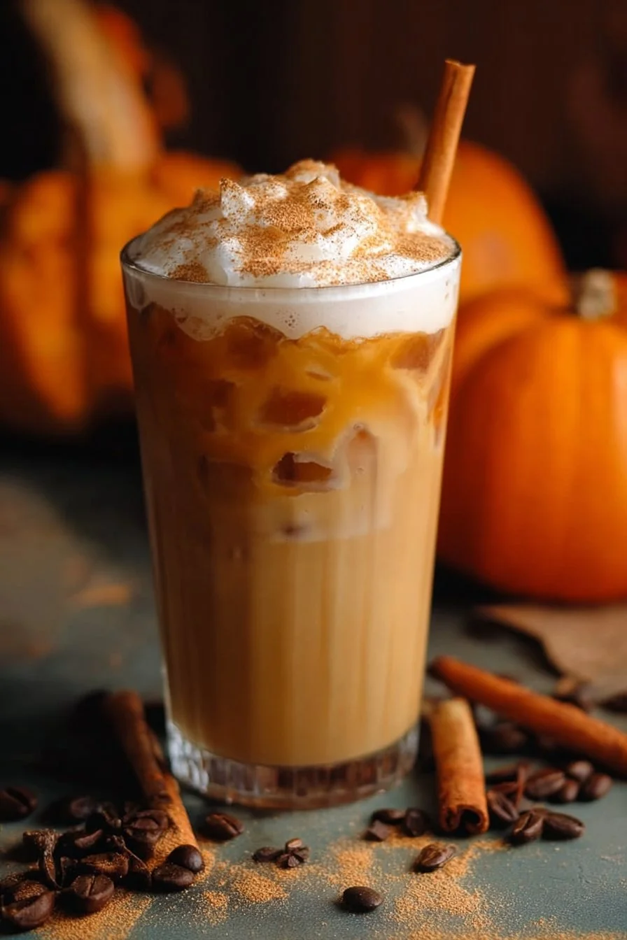 Iced Pumpkin Spiced Latte