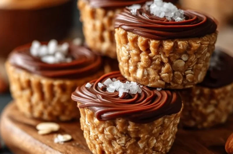 Peanut Butter Protein Oatmeal Cups ready for a healthy snack on-the-go