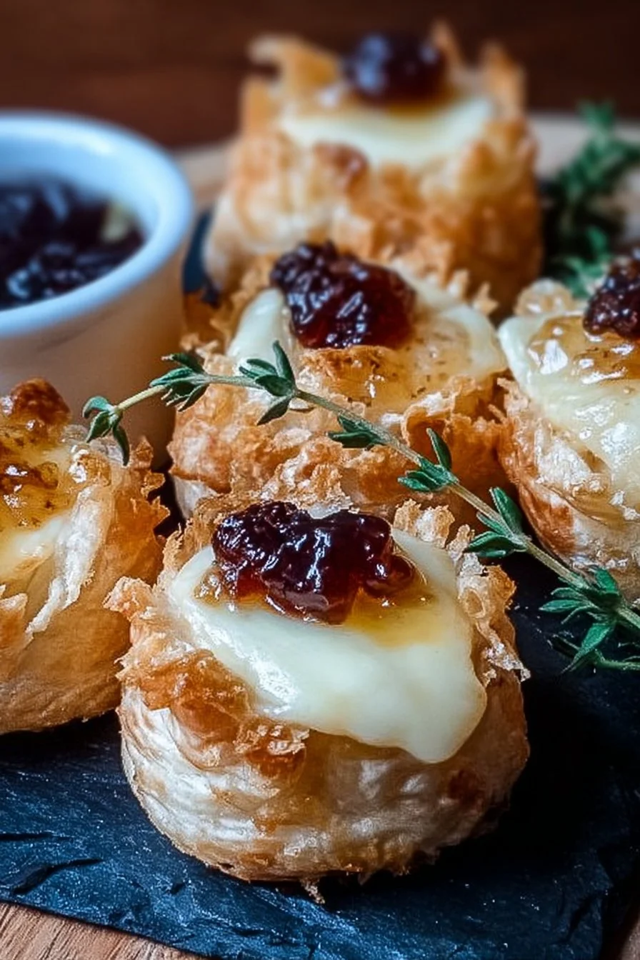 Perfect Baked Brie Bites