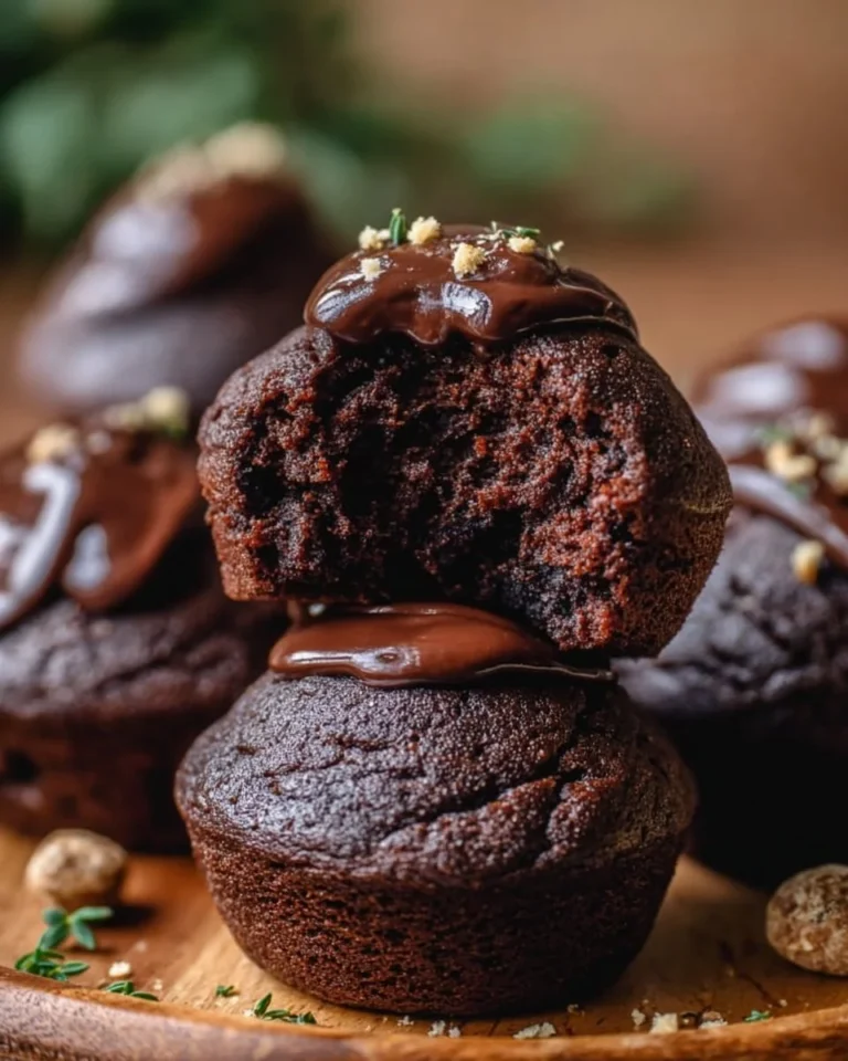 Delicious Protein Brownie Bites with chocolate pieces on a white plate