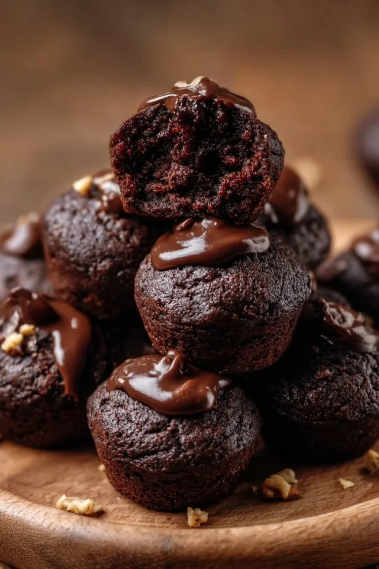 Delicious protein brownie bites for a healthy snack option