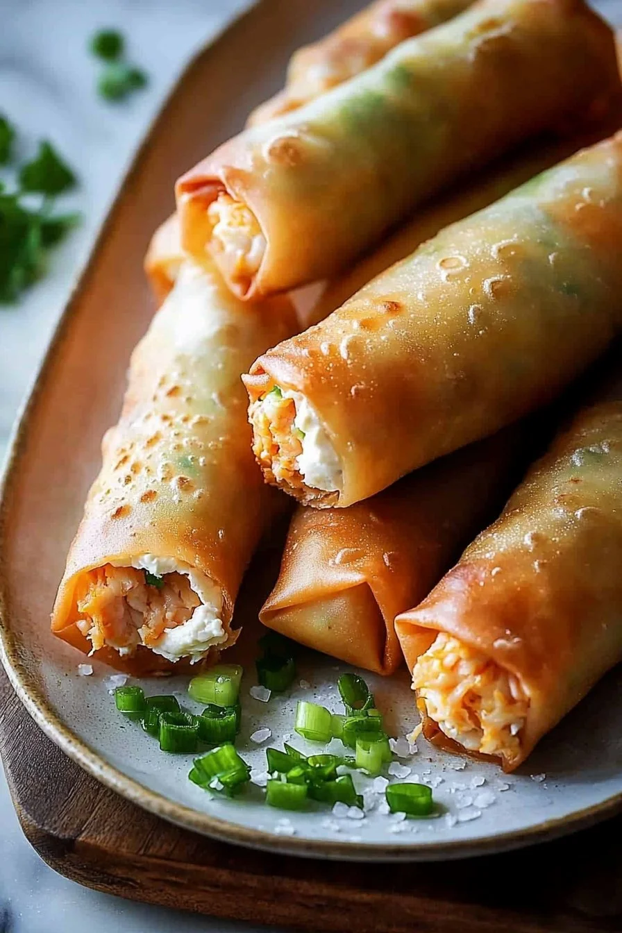 Cozy Crab Rangoon Egg Rolls