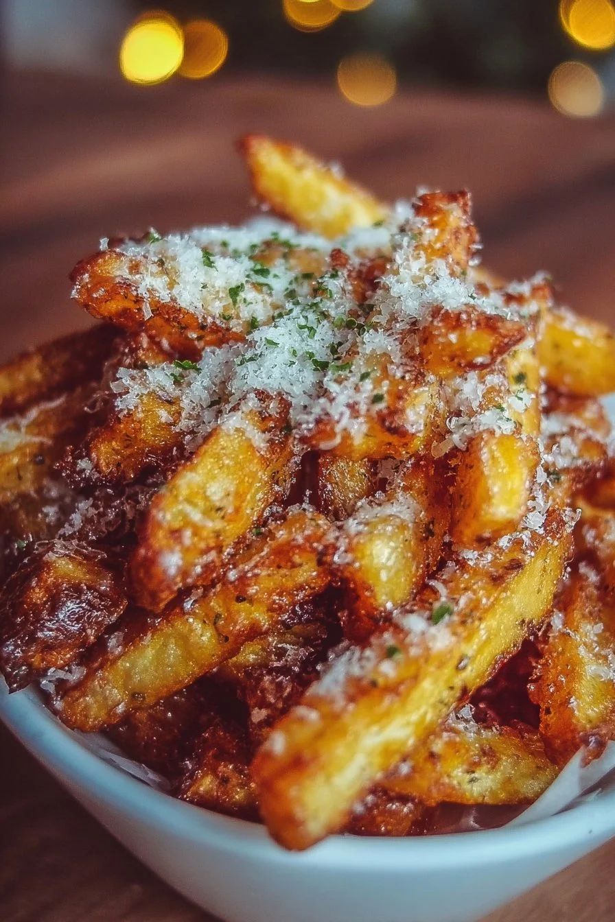 Crispy Parmesan Truffle Fries