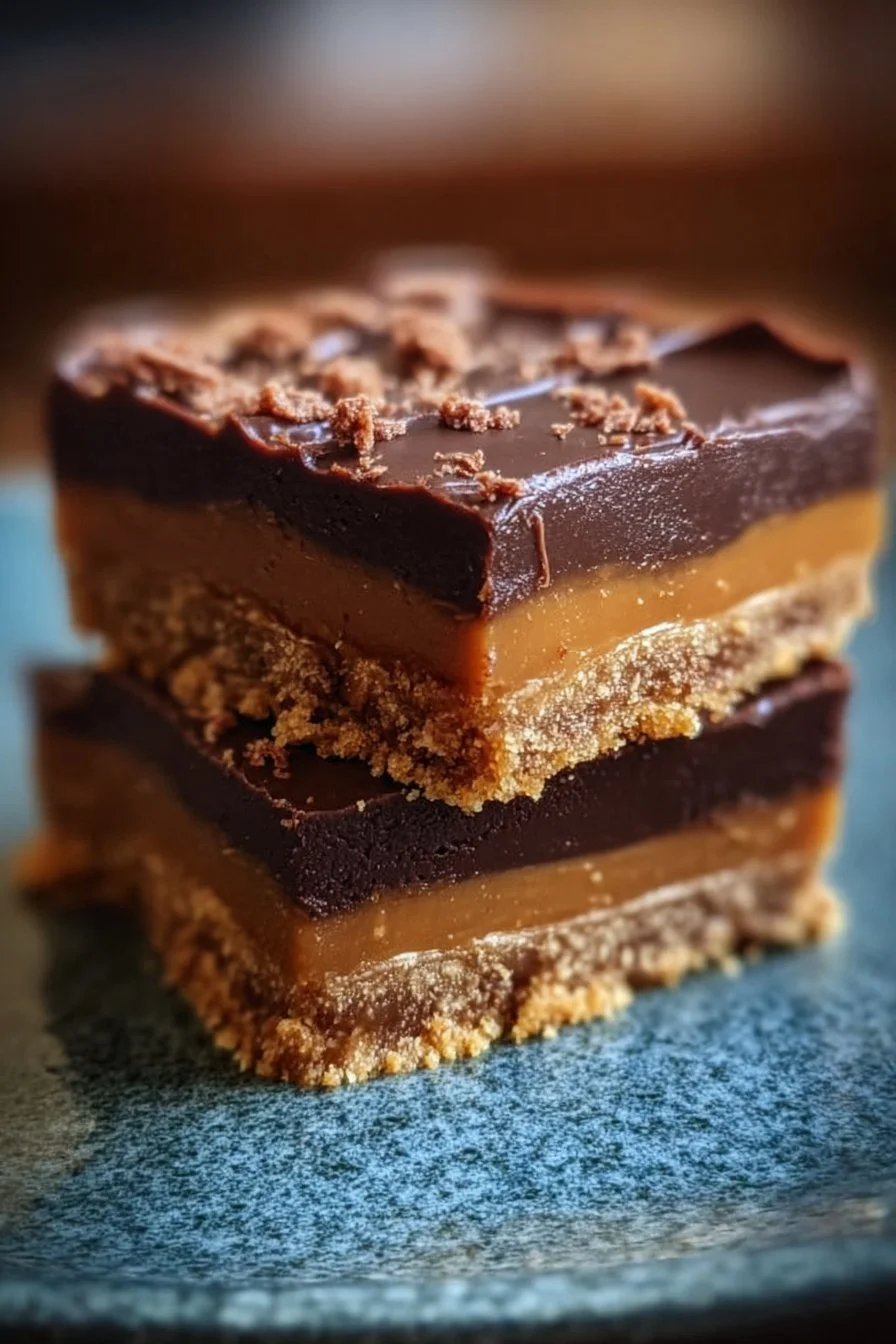 Easy Biscoff Millionaires Shortbread Dessert Bars