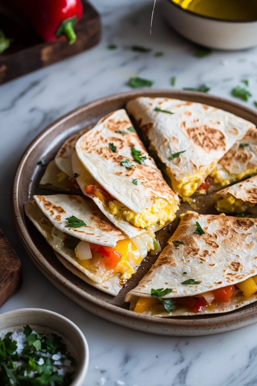 Easy Breakfast Quesadillas