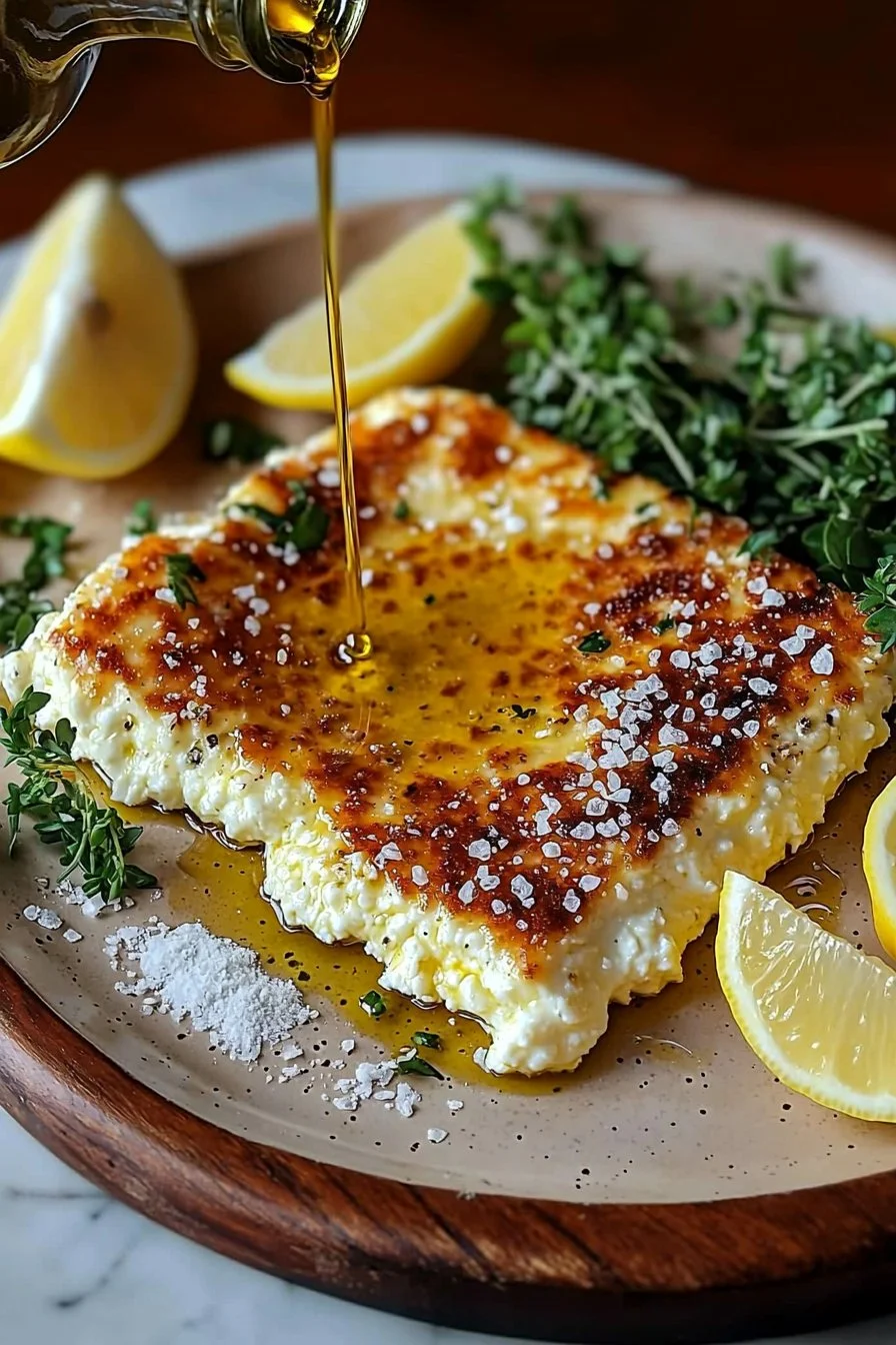 Easy Feta Saganaki Appetizer