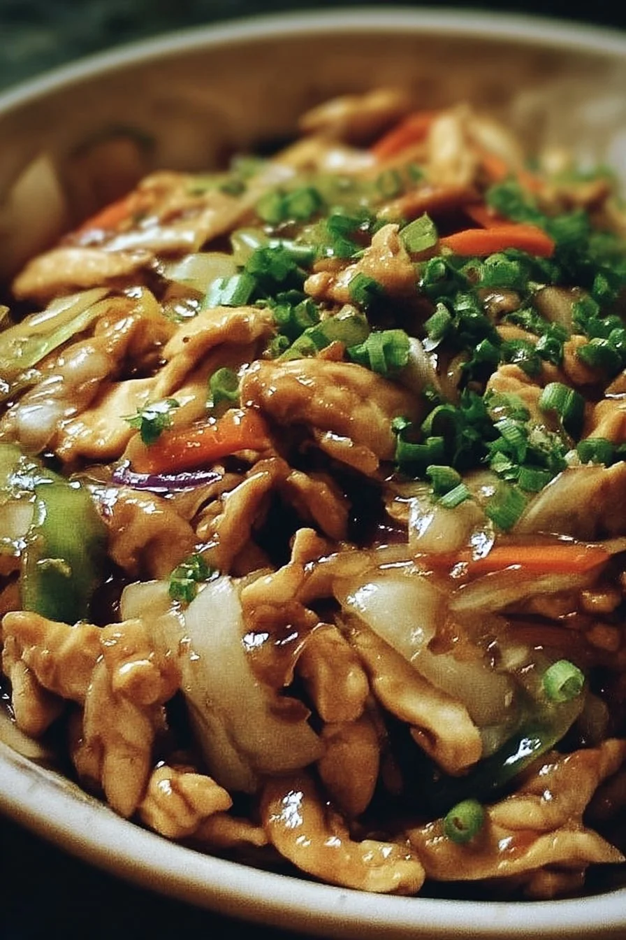 Easy Moo Shu Chicken