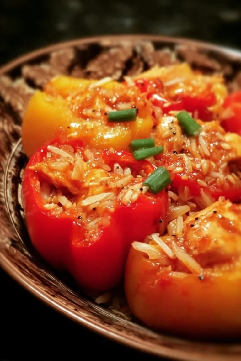 Deliciously easy pineapple chicken peppers served on a plate