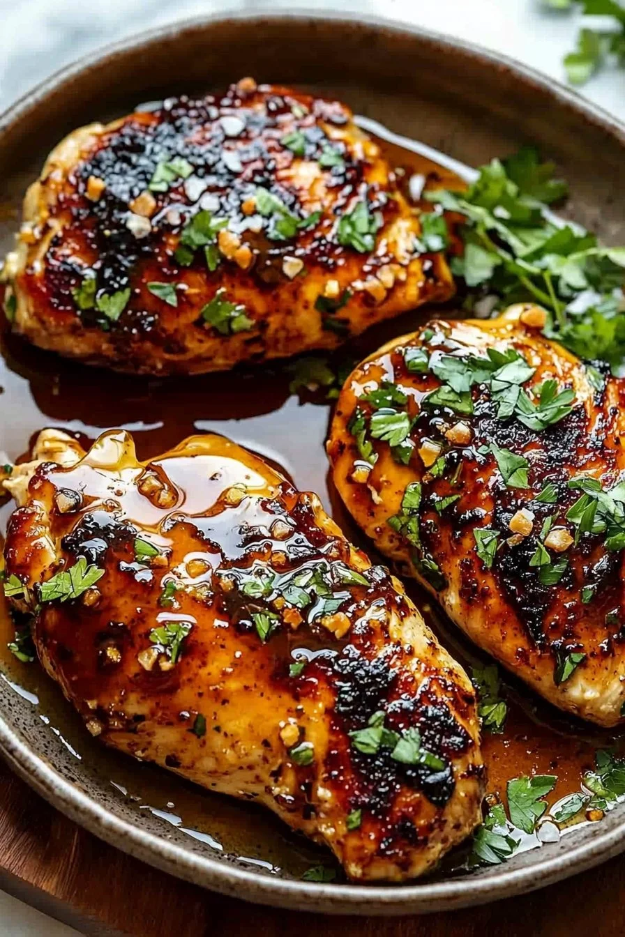Hot Honey Chicken Breasts