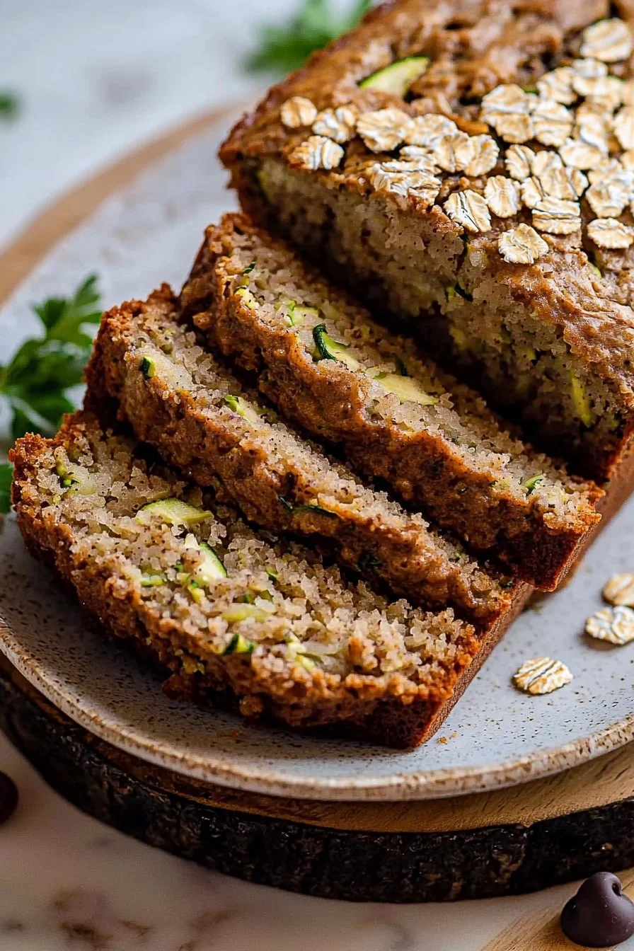 Moist & Healthy Banana Zucchini Bread