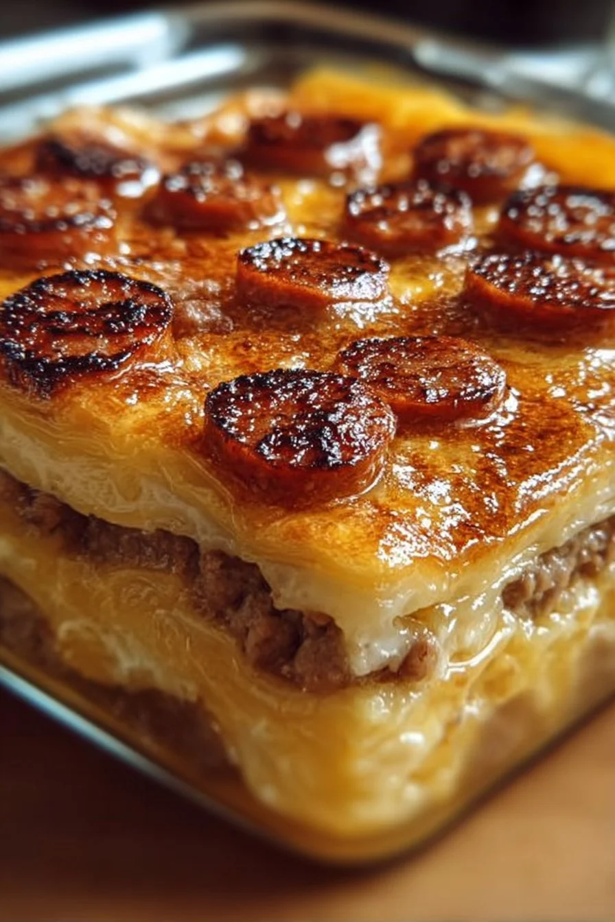 Pancake Sausage Casserole