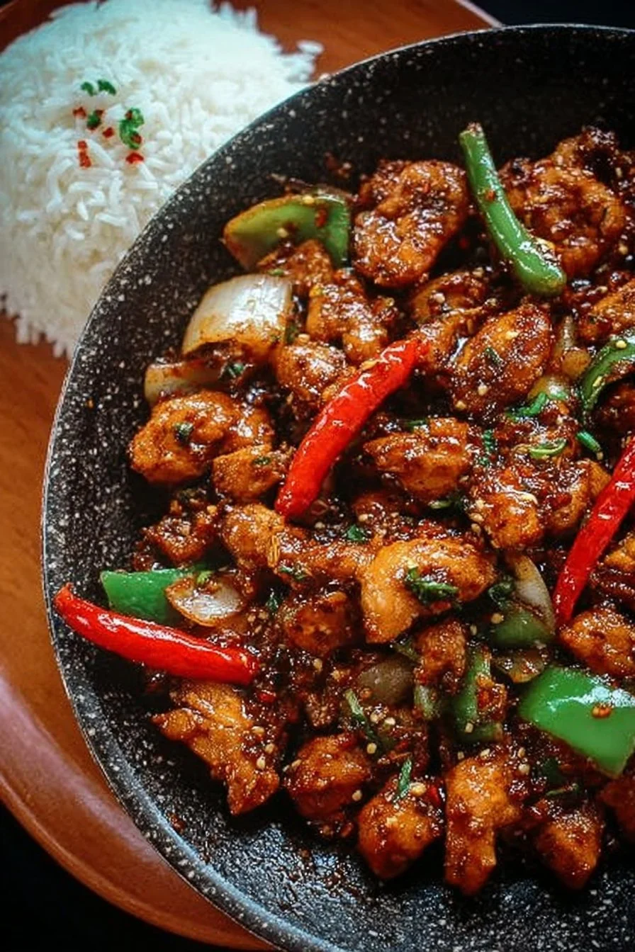Savory Black Pepper Chicken