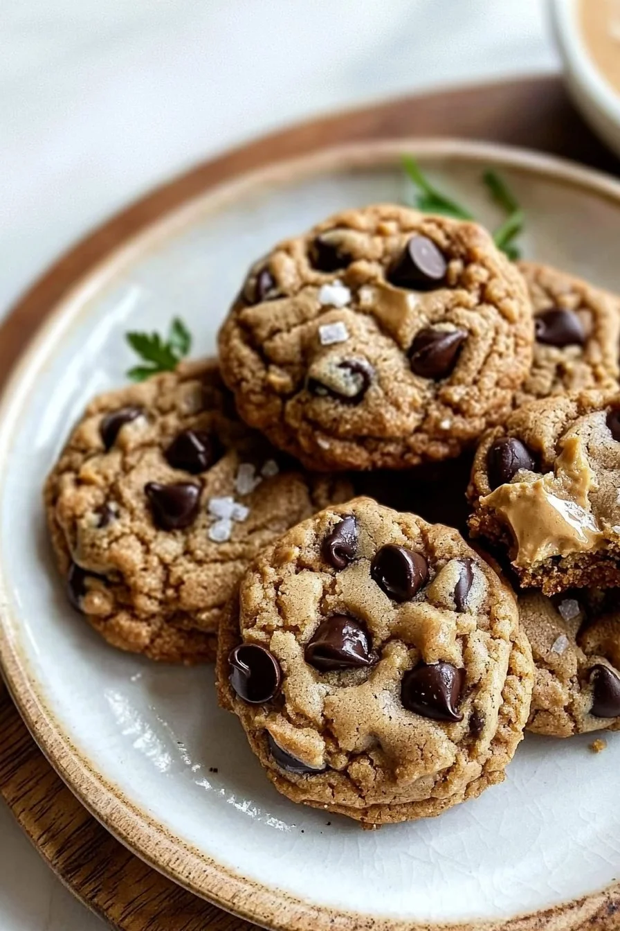 Soft Peanut Butter Greek Yogurt Cookies