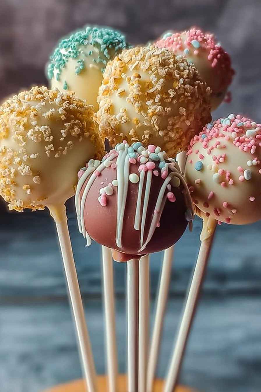 Starbucks Copycat Birthday Cake Pops