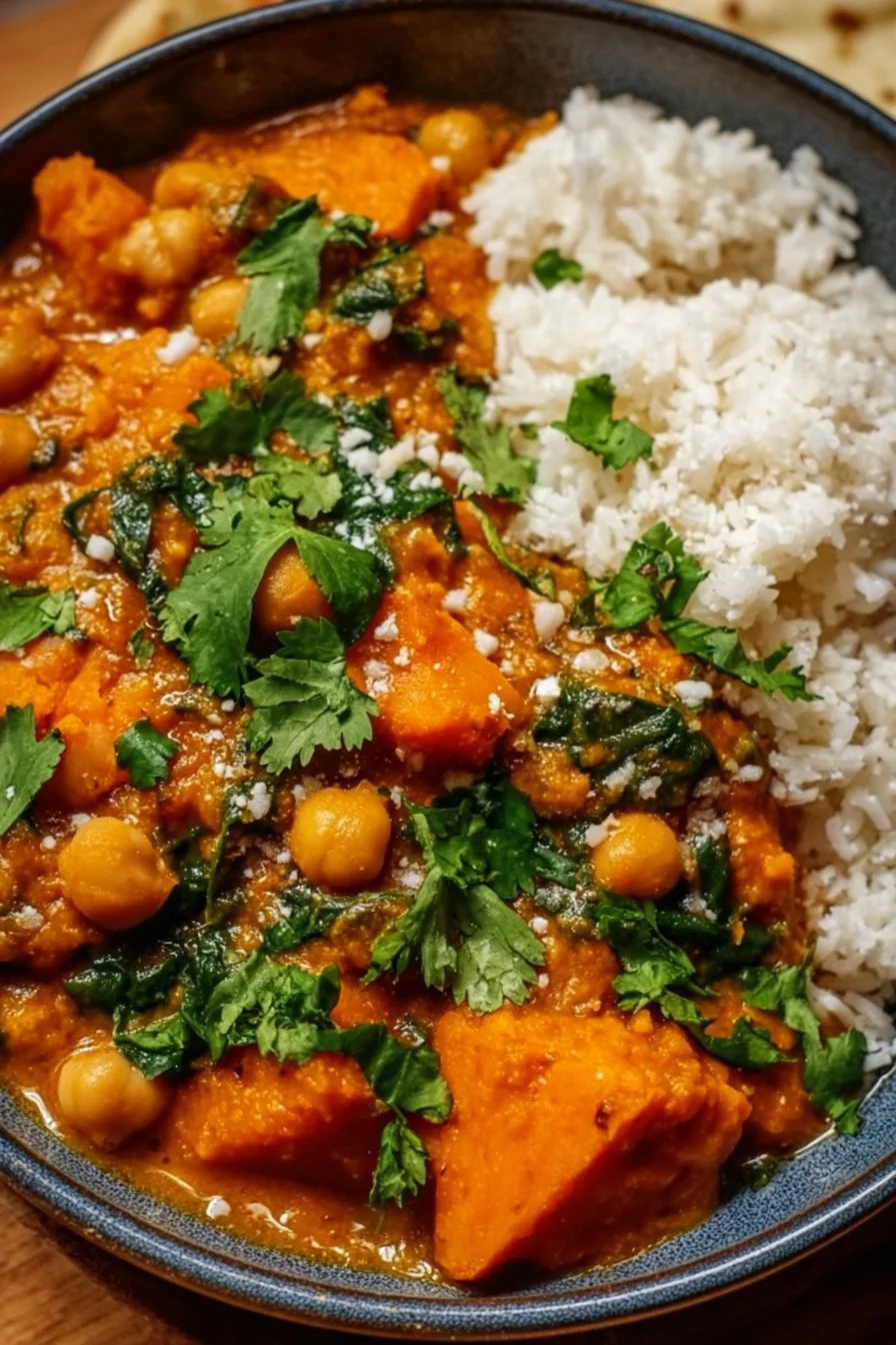 Sweet Potato and Chickpea Curry