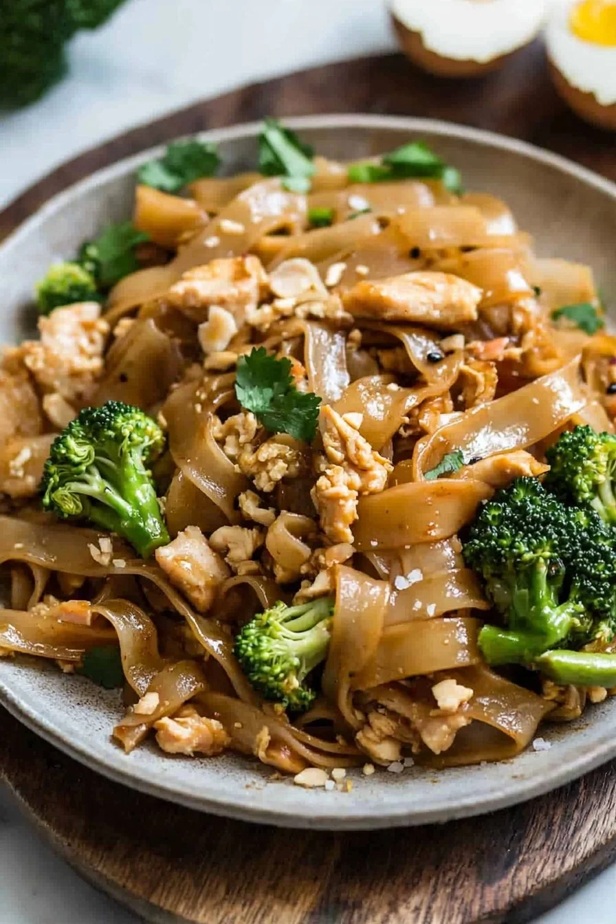 Tasty Pad See Ew Thai Noodles