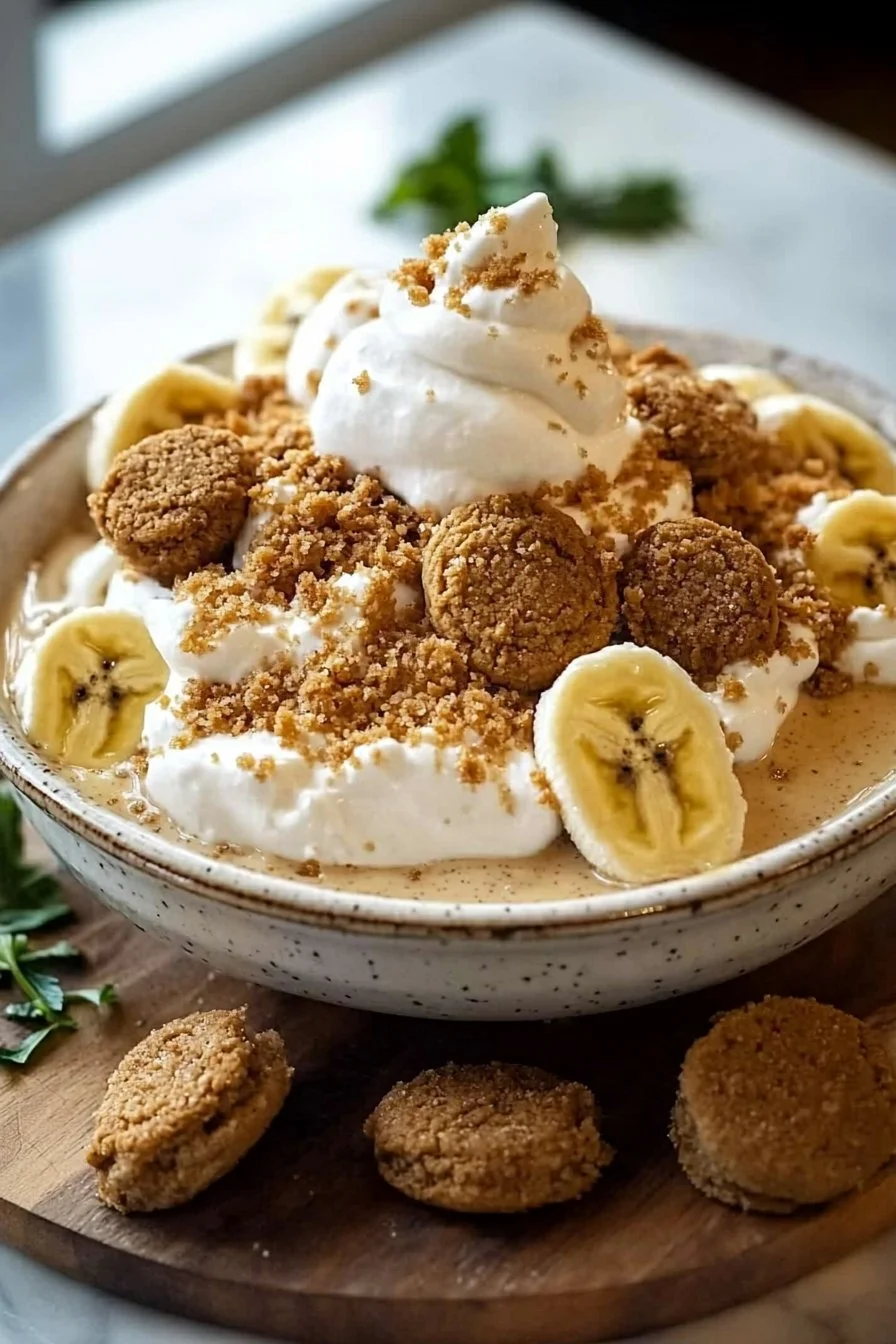 The Best Biscoff Banana Pudding Dessert