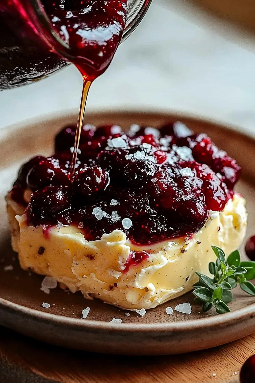 The Best Christmas Cranberry Honey Butter Spread