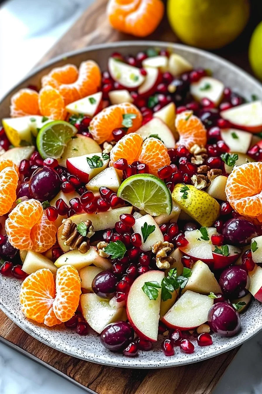 The Best Winter Fruit Salad With Maple-Lime Dressing