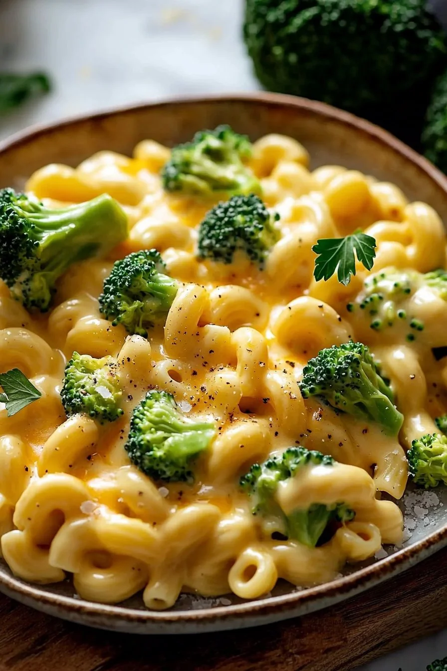 Broccoli Mac and Cheese
