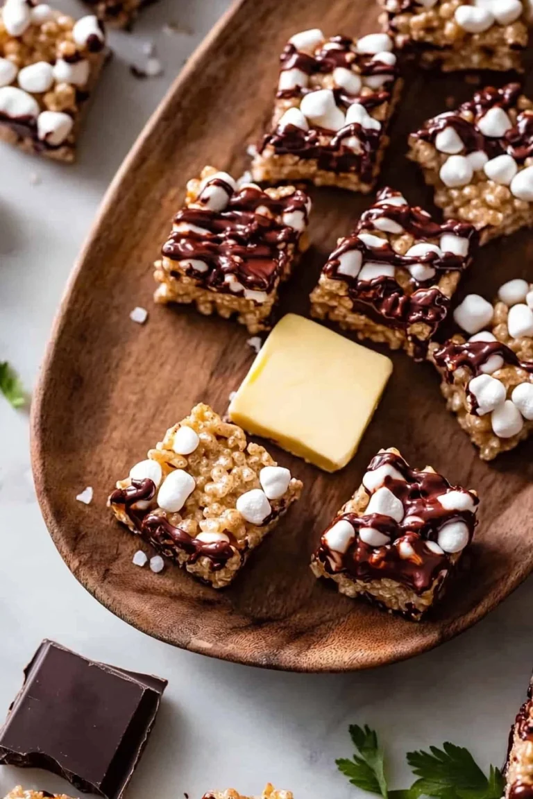 Chocolate Dipped Rice Krispy Treats